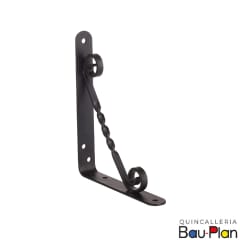 ESCUADRA ORNAMENTAL 150 X 125 MM A. NEGRO (Unidad)
