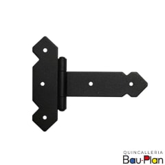BISAGRA T  3x3.1/2 Fe. Negro (Unidad)