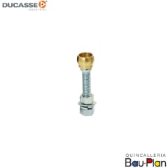 GUIA Portón Simple 25mm Bronce (Unidad)