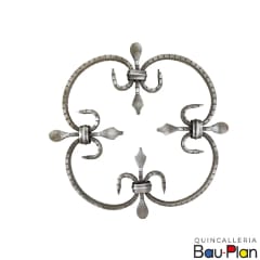 ROSETON GRANDE 26 X 26CM PLET 10X5mm (Unidad)