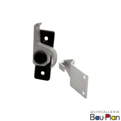 PICAPORTE Plata 45mm Art. 945 Aluminio Reversible Ventana