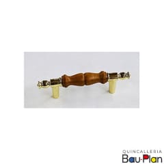 TIRADOR BRISTOL 64 ORO - MADERA