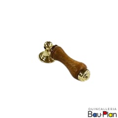 TIRADOR BRISTOL ORO - MADERA