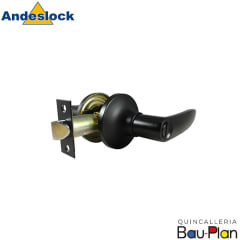 CERRADURA MANILLA  Baño,Dormitorio/Negro
