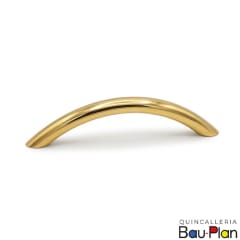 TIRADOR MANILLA LUNA METALICA BRONCEADA 128MM