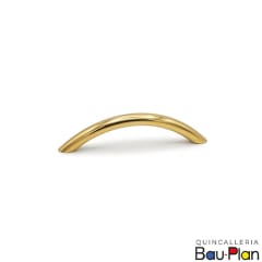 TIRADOR MANILLA LUNA METALICA BRONCEADA 96MM