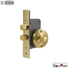 CERRADURA EMBUTIR  /Seguridad/Seguro interior / Cilindro exterior/BP