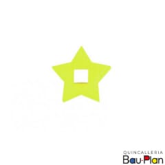 PERILLA ESTRELLA AMARILLO RESINA