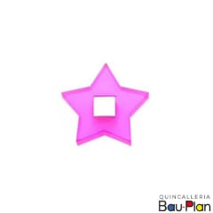 PERILLA ESTRELLA ROSADO RESINA