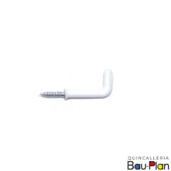 CANCAMO TORNILLO ESCUADRA PLASTIF BLANCO 3/4 x 2,4mm