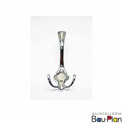 PERCHA DOBLE CROMO JH-3511.005  (Unidad)