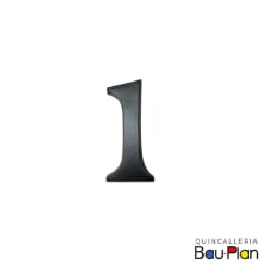 NUMERO 1 Fierro Forjado 70mm