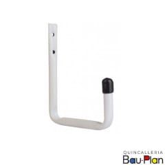 COLGADOR MULTIUSO SENCILLO 120x80x50 mm BLANCO (Unidad)