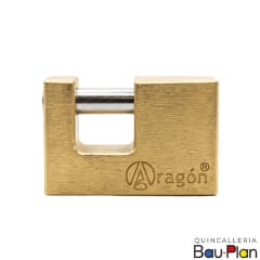 CANDADO SEGURIDAD BRONCE SOLIDO 70MM
