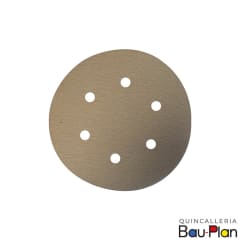 DISCO LIJA 150MM GOLD GRANO 500 - Disco de papel de lija 6 orificios