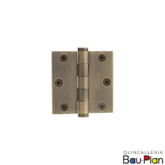 BISAGRA ENVEJECIDA 3,5X3,X2.0 MM (PAR)