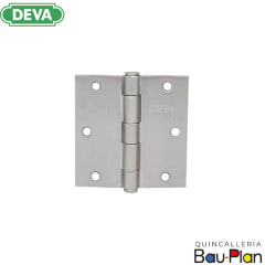 BISAGRA  ART 87 3 1/2x3 1/2 - Niquel Satin con tornillos (Unidad)