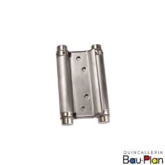 BISAGRA Doble acción 4 Inoxidable (Unidad)
