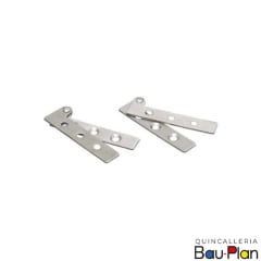 QUICIO Bisagra Quicio Mueble 6.5x1,4cm. Inox.