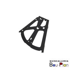 BISAGRA SOPORTE ZAPATERO 8875 2 FILAS NEGRO (PAR)
