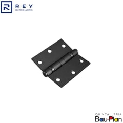 BISAGRA 4.0x4.0 Ac. Negro Con Rodamiento (Unidad)