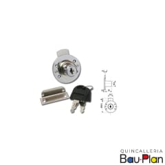 CERRADURA 109 Cajón Redonda Cromada