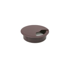 PASACABLE PLÁSTICO CAFÉ 60mm (Unidad)