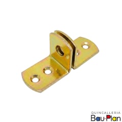 Portacandado Simple Zincado 2 1/2 x 2,5mm (par)