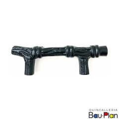 TIRADOR NEGRO 12 CM
