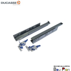 CORREDERA OCULTA 350mm cierre suave (Par)