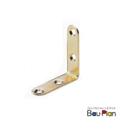 ESCUADRA SILLA 3 CANTO REDON ZINC AMAR 80x80x20x1,5 (Unidad)