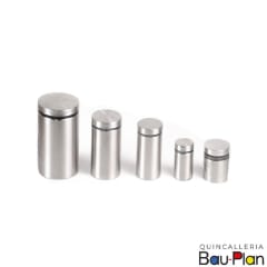 SEPARADOR Vidrio Acero Inox. 12x30mm