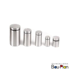 SEPARADOR Vidrio Acero Inox. 19x30mm