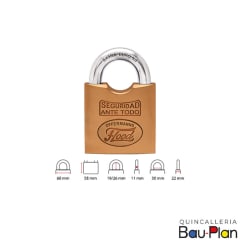 CANDADO DE 6 PITONES CON PROTECTOR DE GANCHO SEGURIDAD ALTA