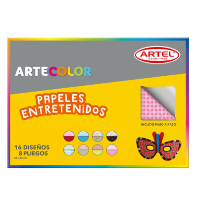 ESTUCHE ARTEL PAPEL ENTRETENIDO ARTECOLOR