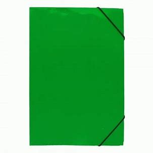 CARPETA CON ELASTICO CARTULINA OFICIO VERDE