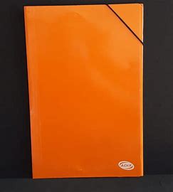 CARPETA CON ELASTICO OFICIO ADIX NARANJO