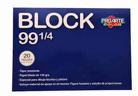 BLOCK  MEDIO N° 99 1/4 20 H.140 G 53,5x37,5