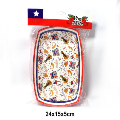 BANDEJA 18 VIVA CHILE /100