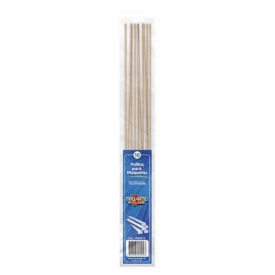 PALOS PARA MAQUETAS 50cm.   1x 2 BOLSA de10UN