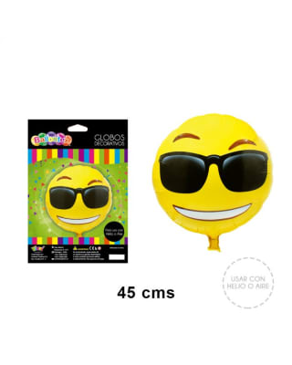 GLOBO METAL EMOTICON COOL