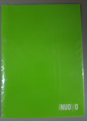 CARPETA CON ACCO FASTENER PLASTIFICADA PISTACHO