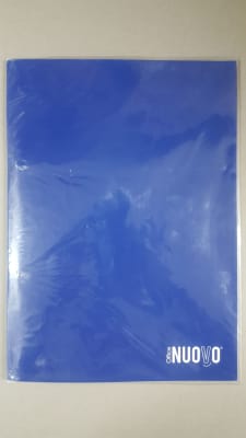 CARPETA CON ACCO FASTENER PLASTIFICADA AZUL