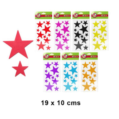 FIGURA DE GOMA EVA ESTRELLA/1800