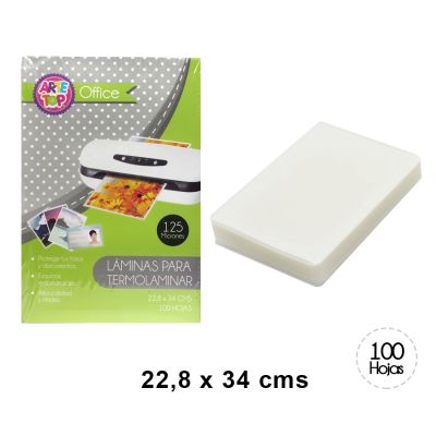 LAMINA PLASTIFICADO 125MIC 