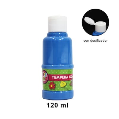 TEMPERA 120ML CELESTE