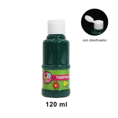 TEMPERA 120ML VERDE
