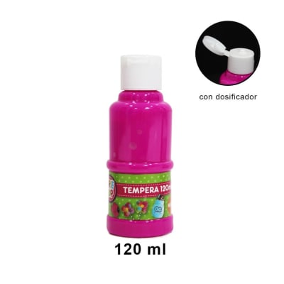 TEMPERA 120ML FUCSIA NEON