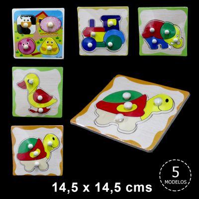 ENCAJE CON TARUGO FIGURAS SURTIDAS