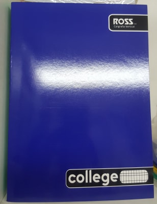 CUADERNO COLLEGE CALIGRAFIA VERTICAL 80HJS ROSS